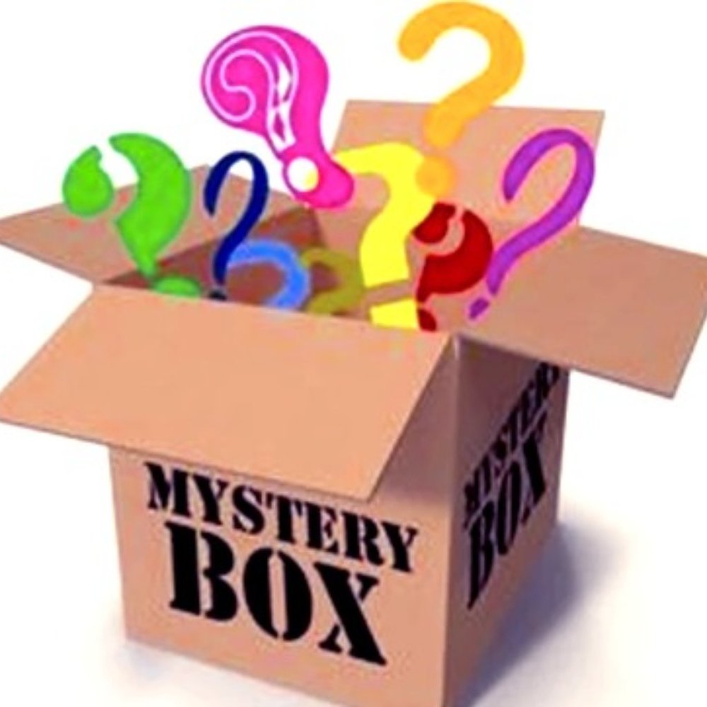 5 electronics in mystery box